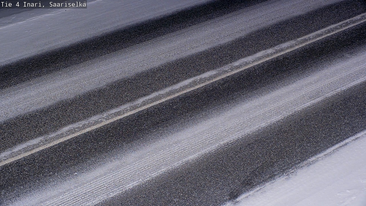 Kelikamerat Kuva Tie 4 Inari, Saariselkä, Kaunispää, Inari, Lappi