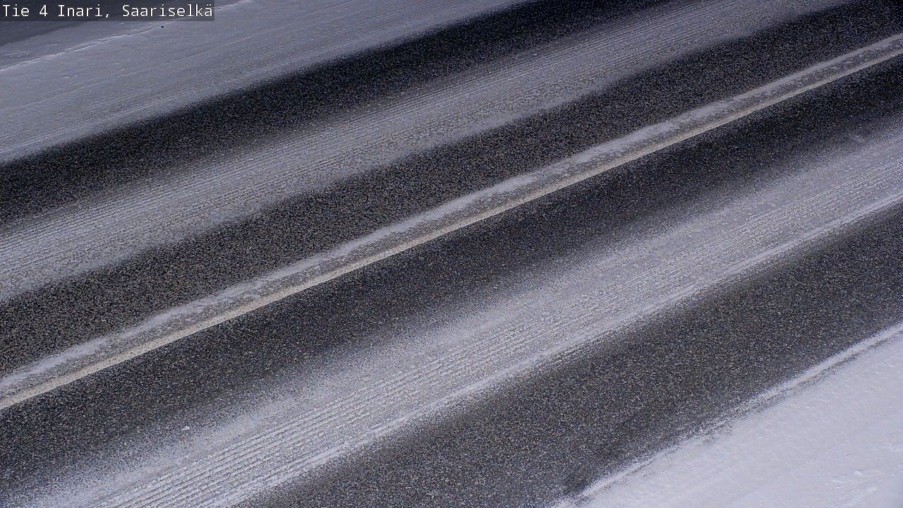 Kelikamerat Kuva Tie 4 Inari, Saariselkä, Kaunispää, Inari, Lappi