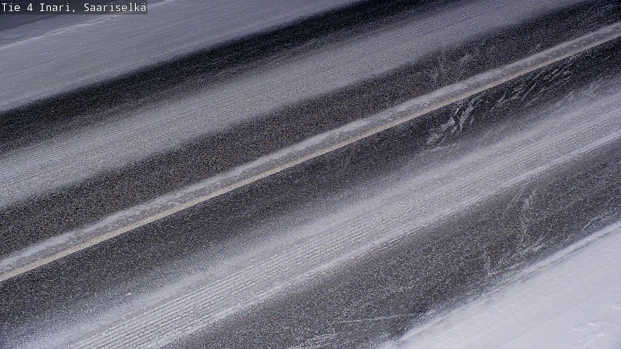 Kelikamerat Kuva Tie 4 Inari, Saariselkä, Kaunispää, Inari, Lappi