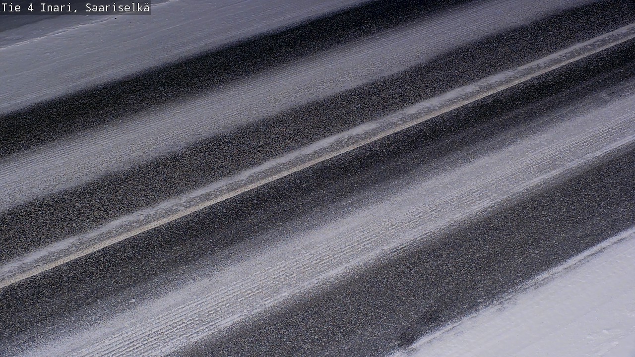 Kelikamerat Kuva Tie 4 Inari, Saariselkä, Kaunispää, Inari, Lappi