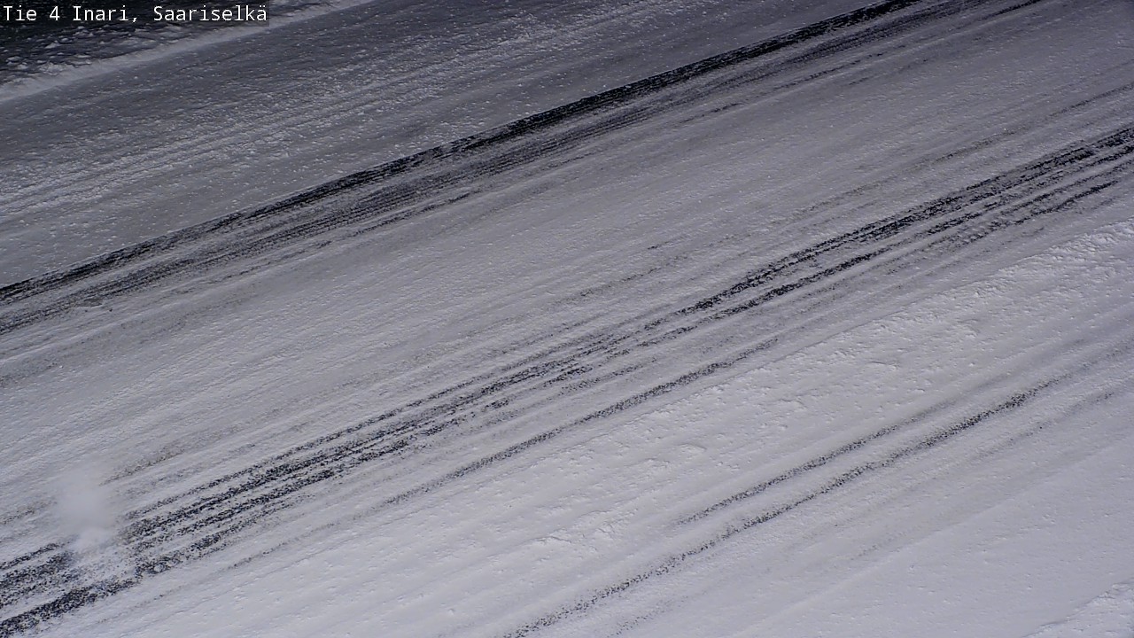 Weather Camera Image Väg 4 Enare, Saariselkä, Kaunispää, Inari, Lappi