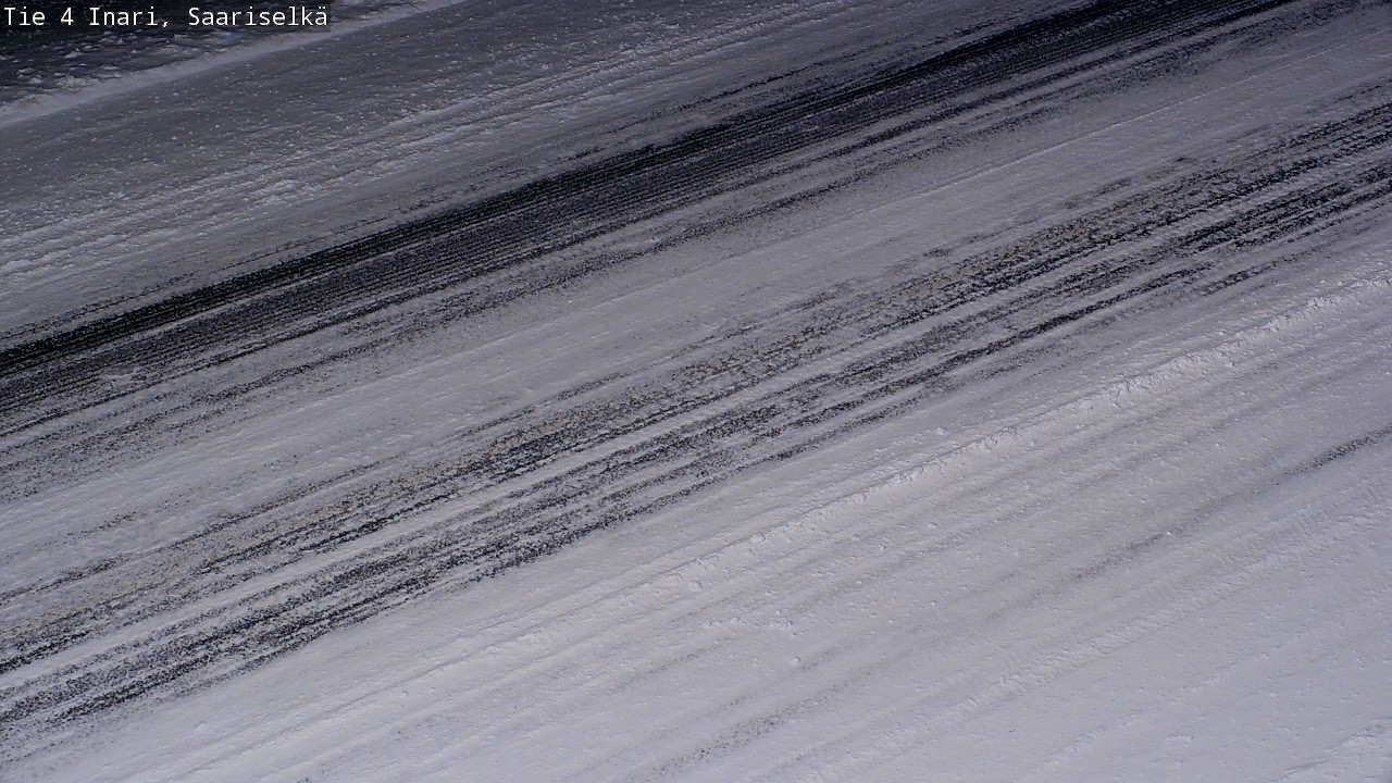 Weather Camera Image Väg 4 Enare, Saariselkä, Kaunispää, Inari, Lappi