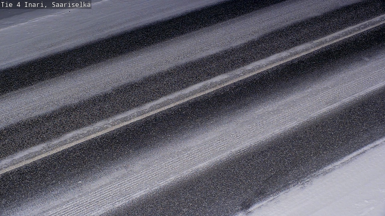 Kelikamerat Kuva Tie 4 Inari, Saariselkä, Kaunispää, Inari, Lappi