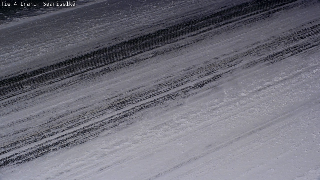 Weather Camera Image Väg 4 Enare, Saariselkä, Kaunispää, Inari, Lappi