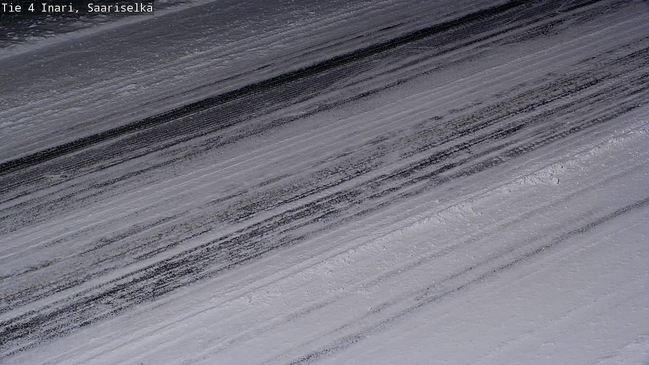 Weather Camera Image Väg 4 Enare, Saariselkä, Kaunispää, Inari, Lappi