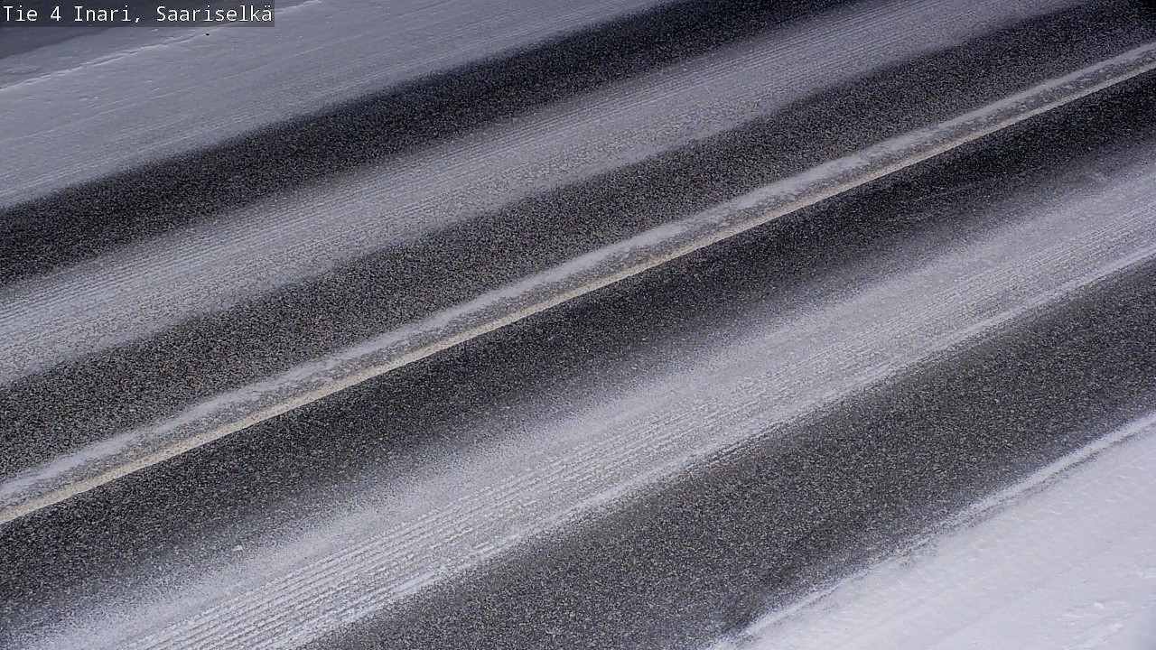 Kelikamerat Kuva Tie 4 Inari, Saariselkä, Kaunispää, Inari, Lappi