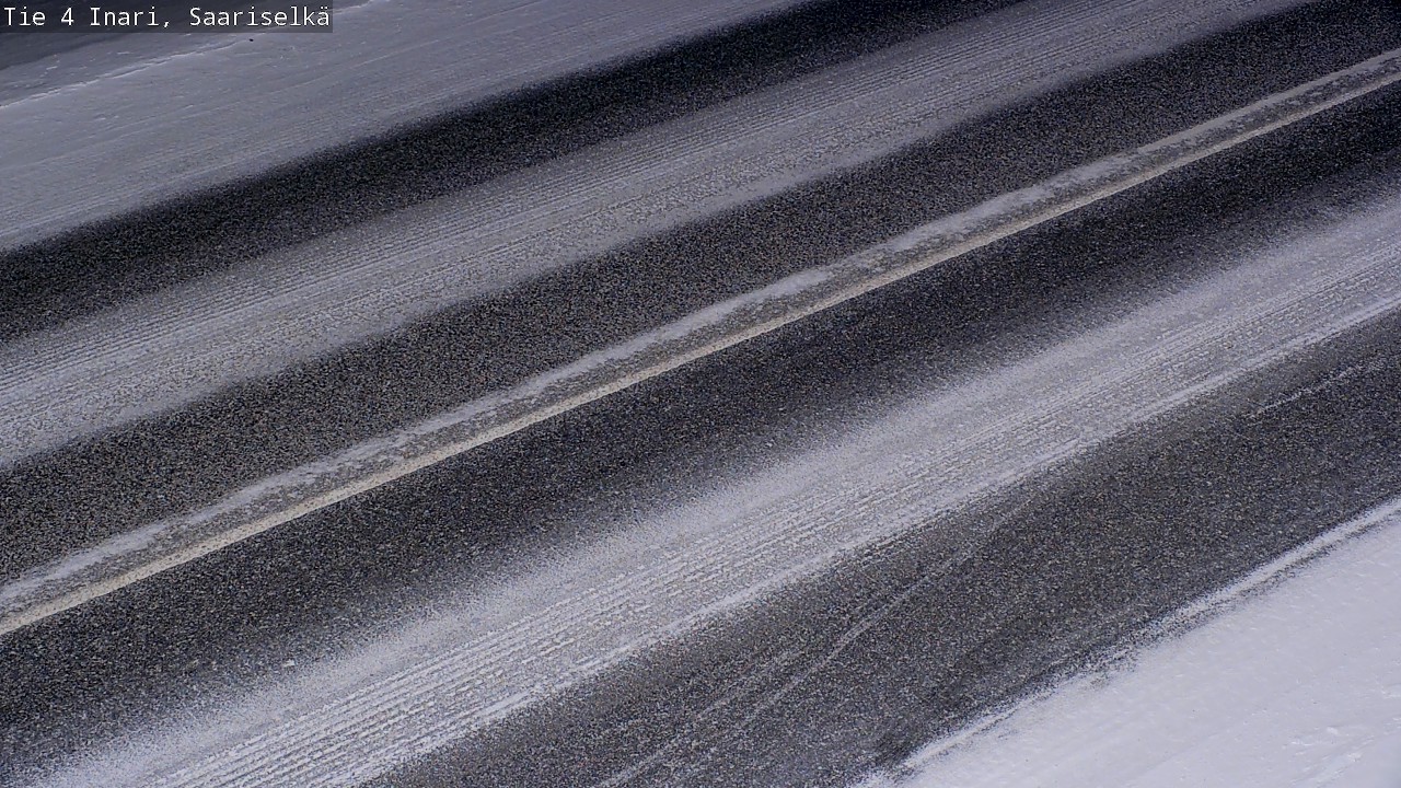Kelikamerat Kuva Tie 4 Inari, Saariselkä, Kaunispää, Inari, Lappi