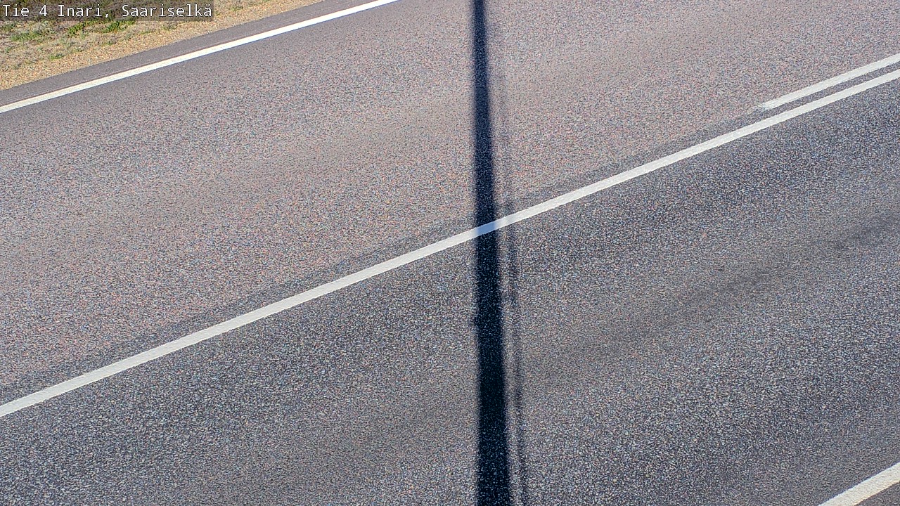 Weather Camera Image Road 4 Inari, Saariselkä, Kaunispää, Inari, Lappi