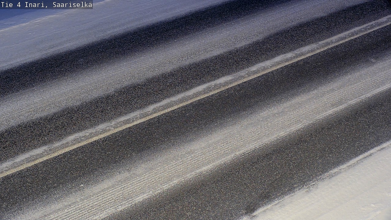 Kelikamerat Kuva Tie 4 Inari, Saariselkä, Kaunispää, Inari, Lappi