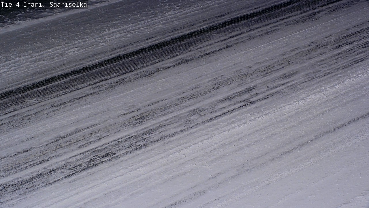 Weather Camera Image Väg 4 Enare, Saariselkä, Kaunispää, Inari, Lappi