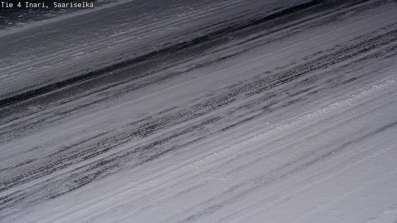 Weather Camera Image Väg 4 Enare, Saariselkä, Kaunispää, Inari, Lappi