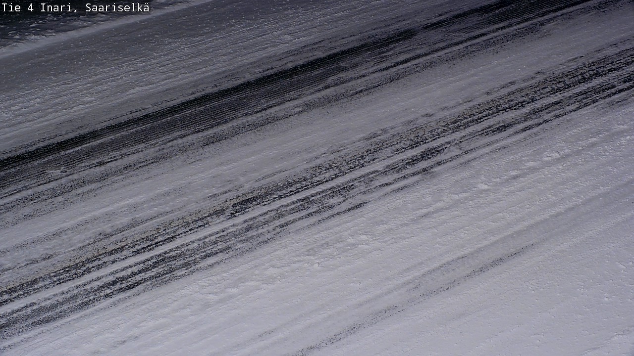 Weather Camera Image Väg 4 Enare, Saariselkä, Kaunispää, Inari, Lappi