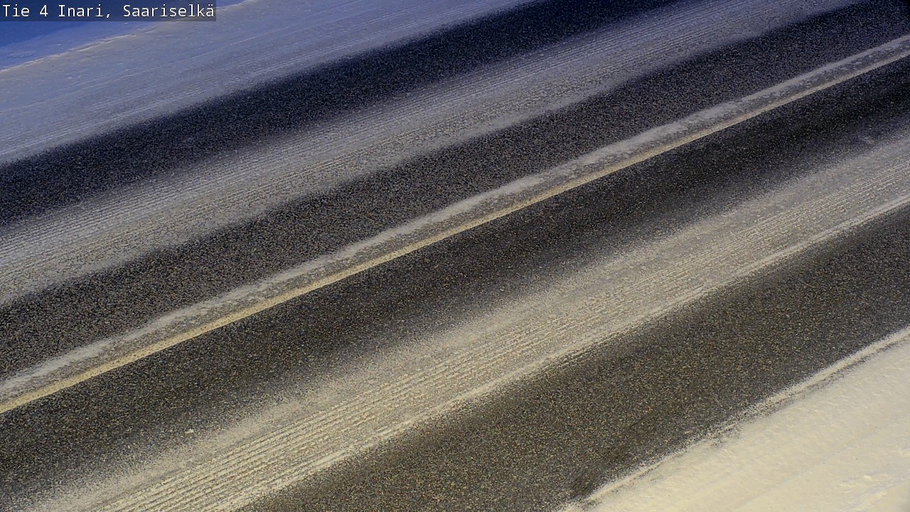 Kelikamerat Kuva Tie 4 Inari, Saariselkä, Kaunispää, Inari, Lappi