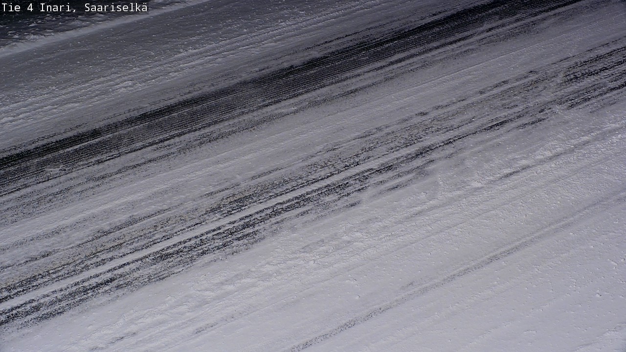 Weather Camera Image Väg 4 Enare, Saariselkä, Kaunispää, Inari, Lappi