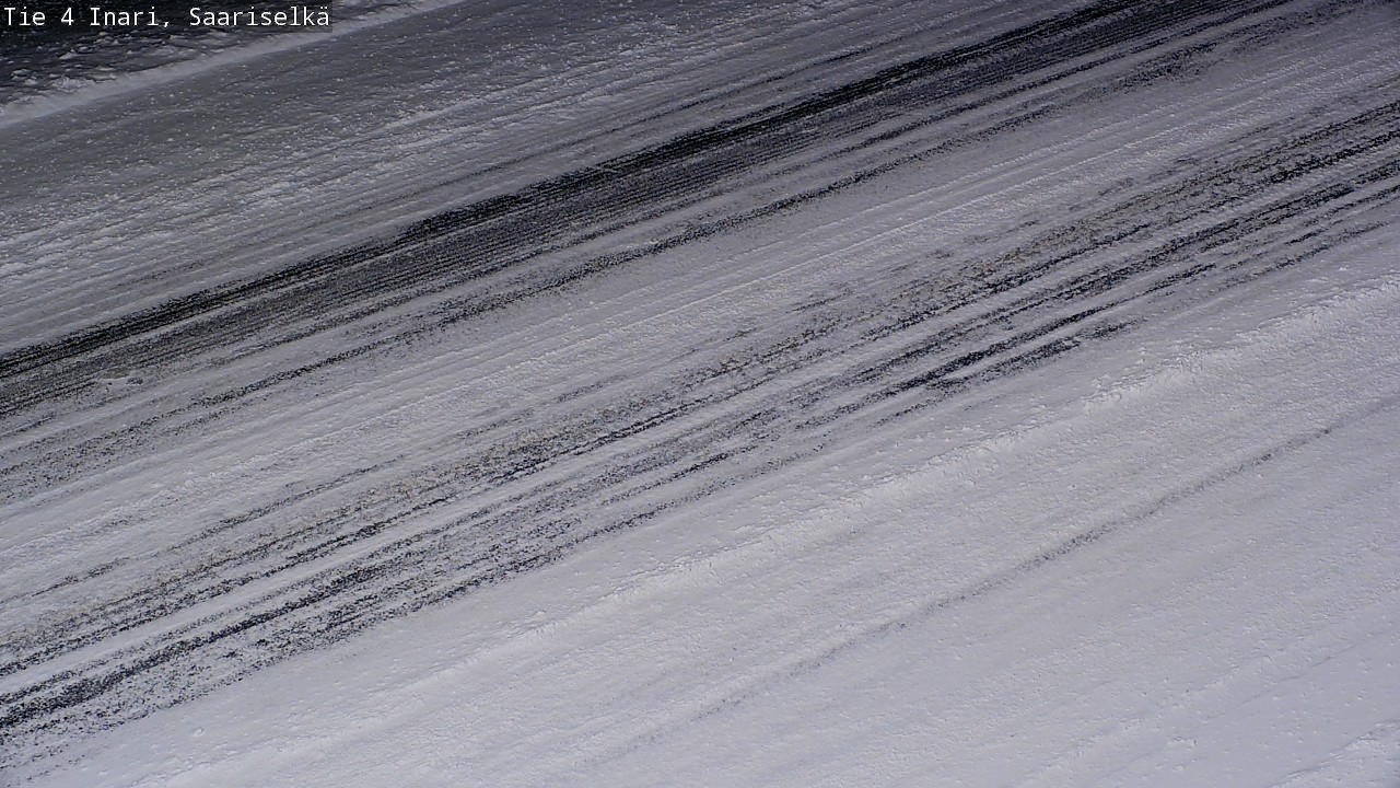 Weather Camera Image Väg 4 Enare, Saariselkä, Kaunispää, Inari, Lappi