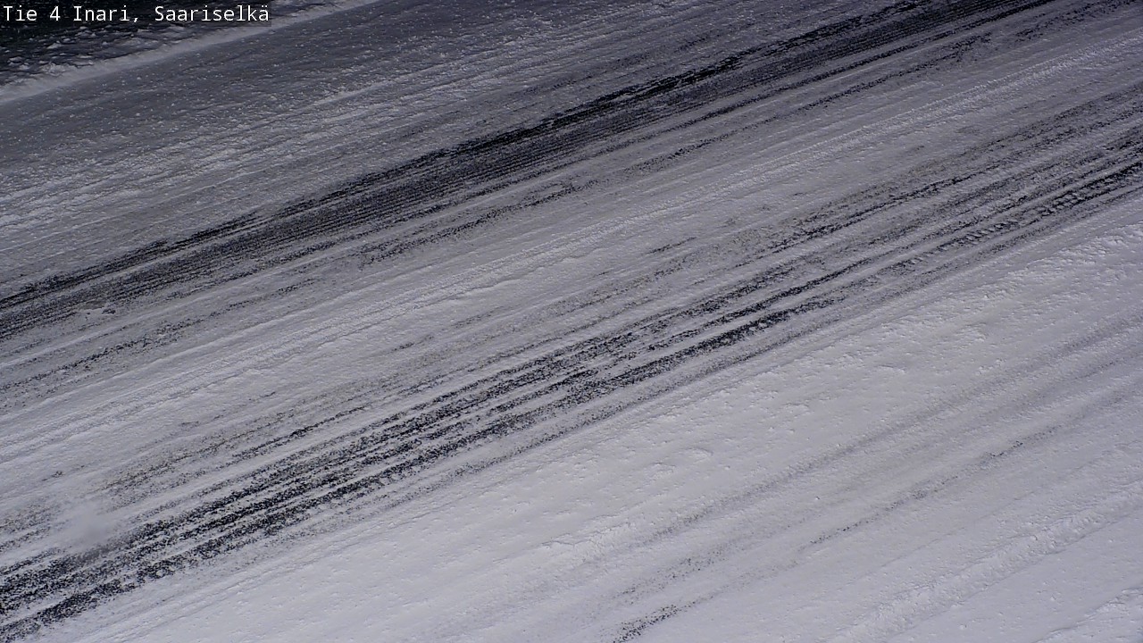 Weather Camera Image Väg 4 Enare, Saariselkä, Kaunispää, Inari, Lappi