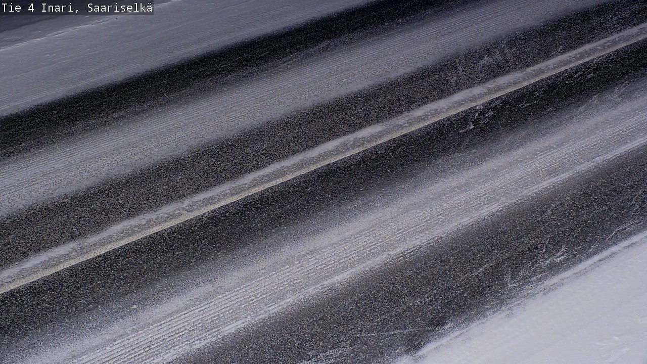Kelikamerat Kuva Tie 4 Inari, Saariselkä, Kaunispää, Inari, Lappi