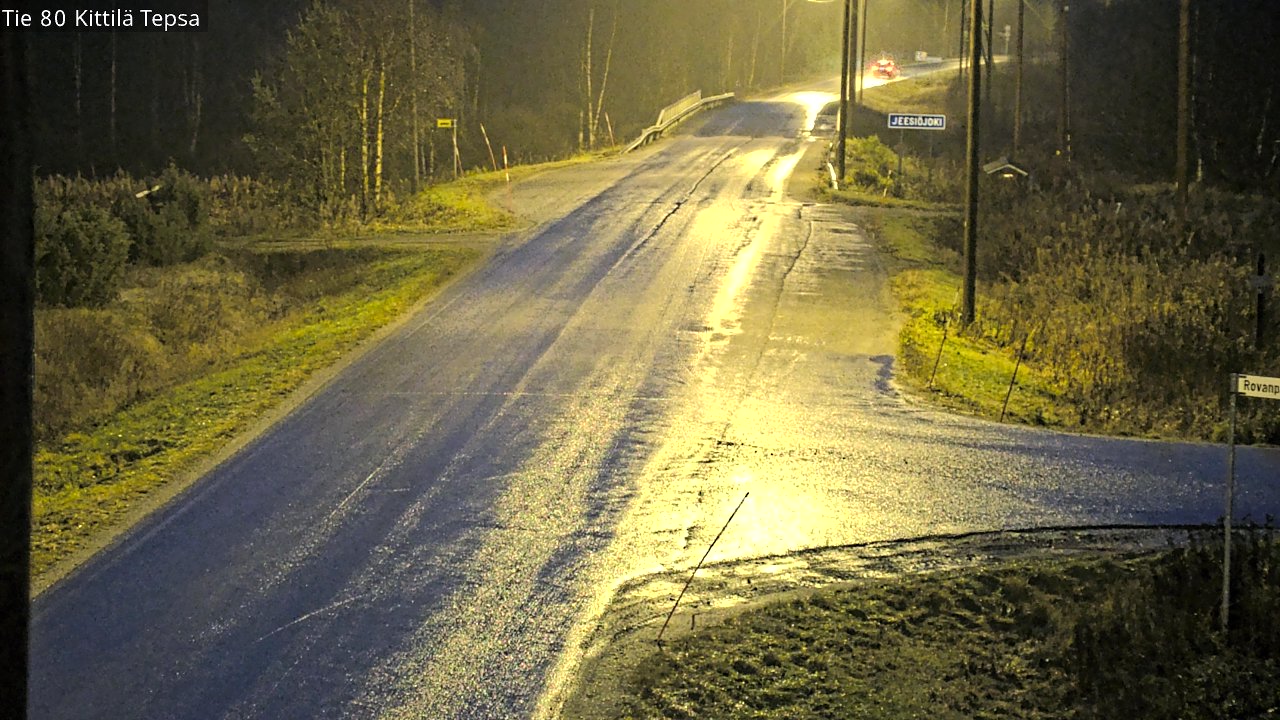 Kelikamerat Kuva Tie 80 Kittilä, Tepsa, Kittilä, Lappi