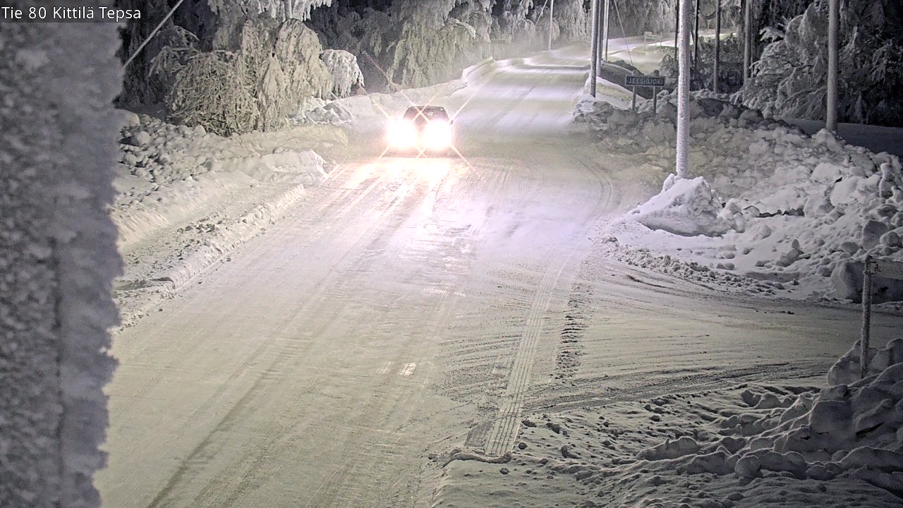 Kelikamerat Kuva Tie 80 Kittilä, Tepsa, Kittilä, Lappi