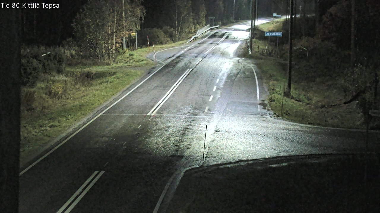 Kelikamerat Kuva Tie 80 Kittilä, Tepsa, Kittilä, Lappi