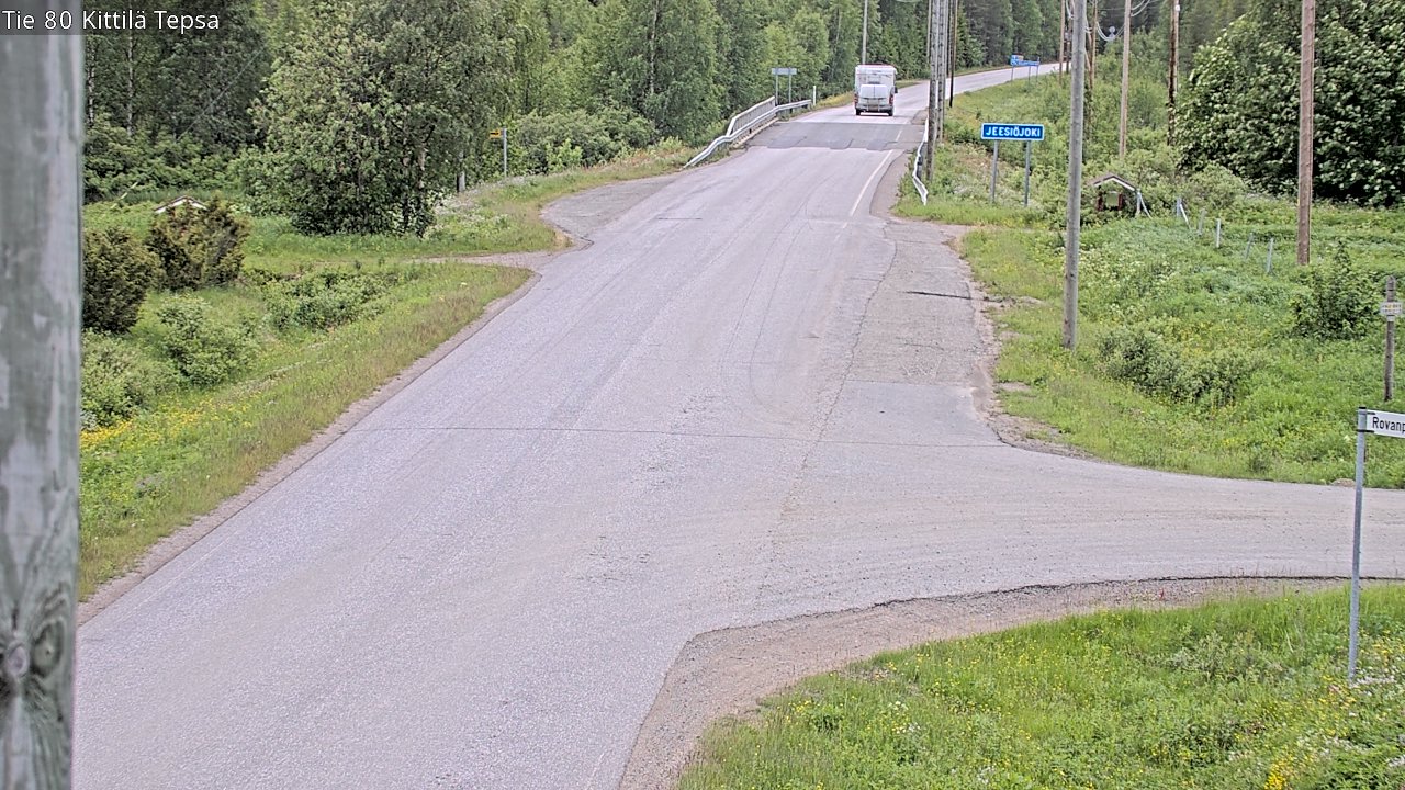Kelikamerat Kuva Tie 80 Kittilä, Tepsa, Kittilä, Lappi