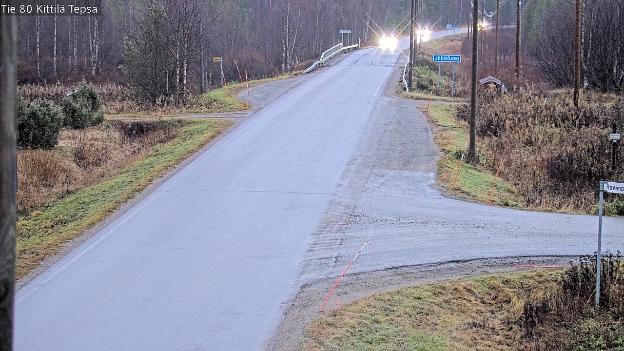 Kelikamerat Kuva Tie 80 Kittilä, Tepsa, Kittilä, Lappi