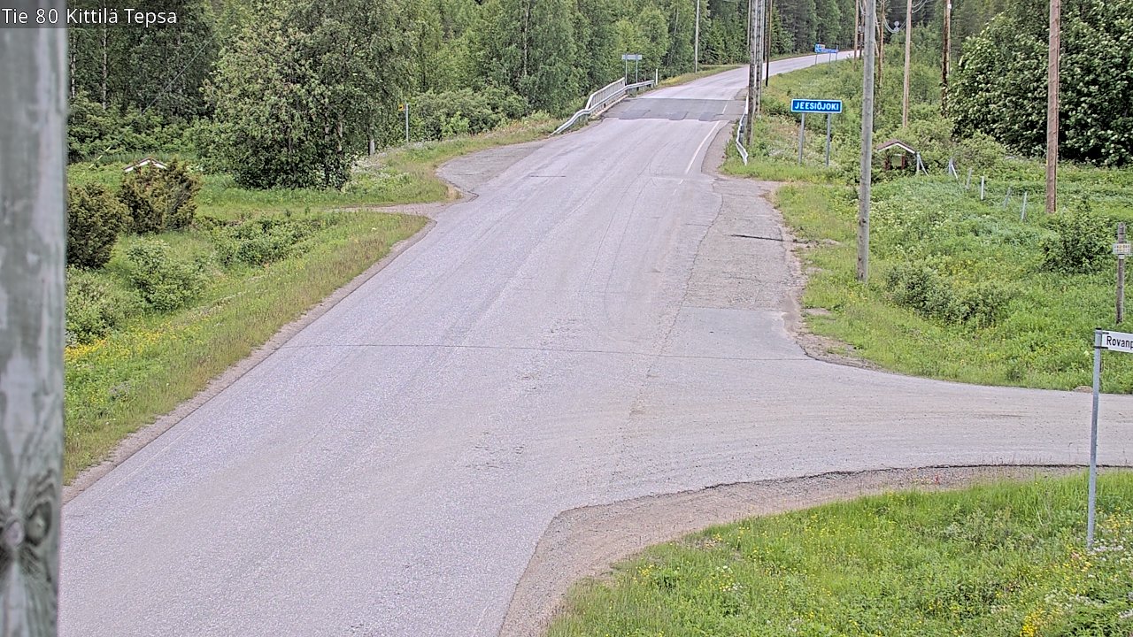 Kelikamerat Kuva Tie 80 Kittilä, Tepsa, Kittilä, Lappi