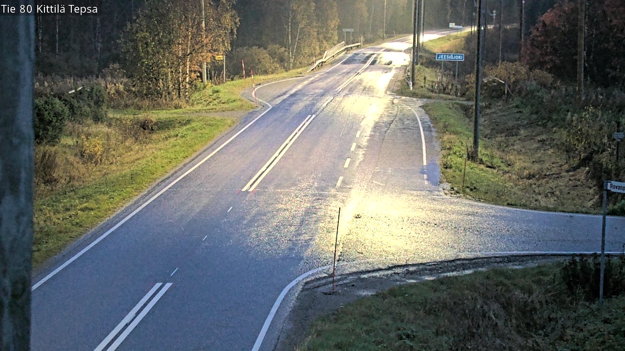 Kelikamerat Kuva Tie 80 Kittilä, Tepsa, Kittilä, Lappi