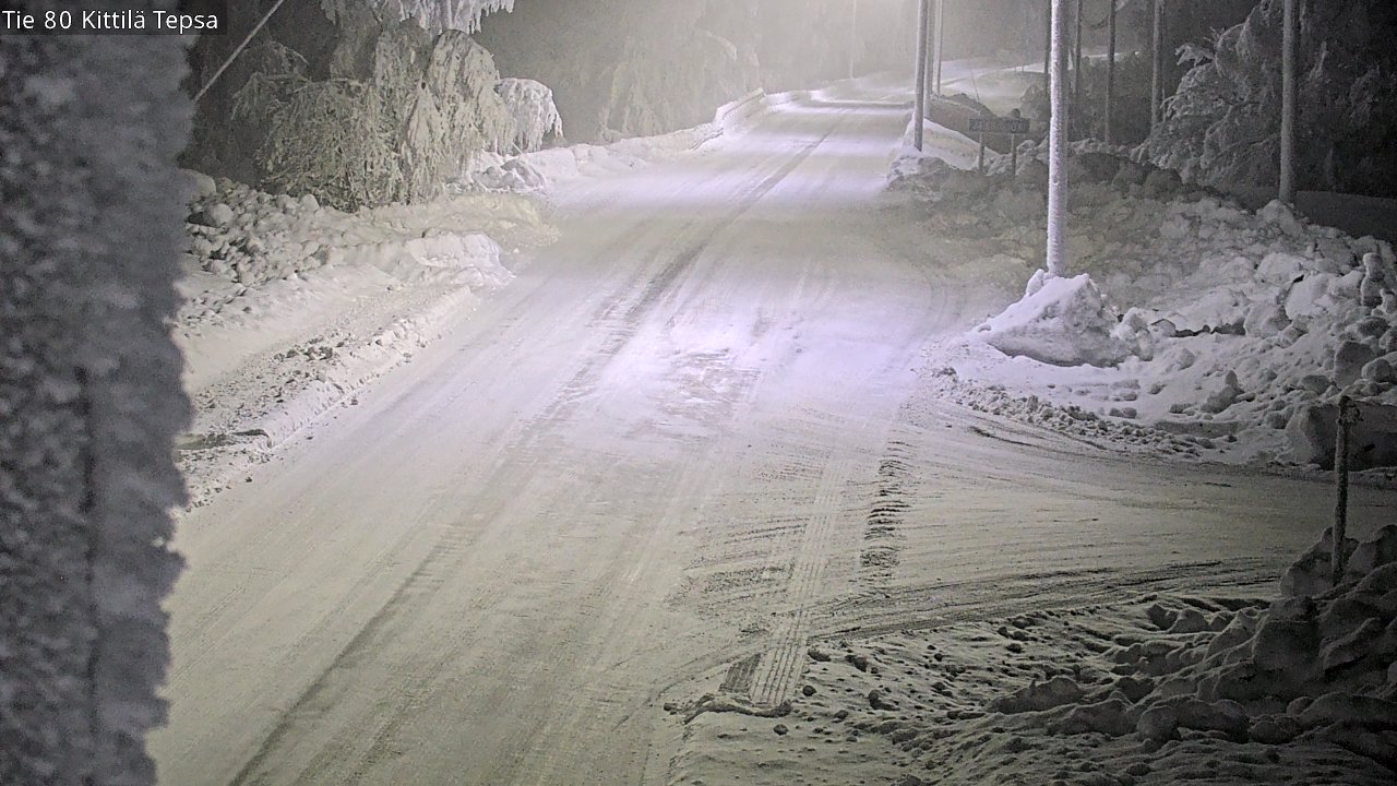 Kelikamerat Kuva Tie 80 Kittilä, Tepsa, Kittilä, Lappi