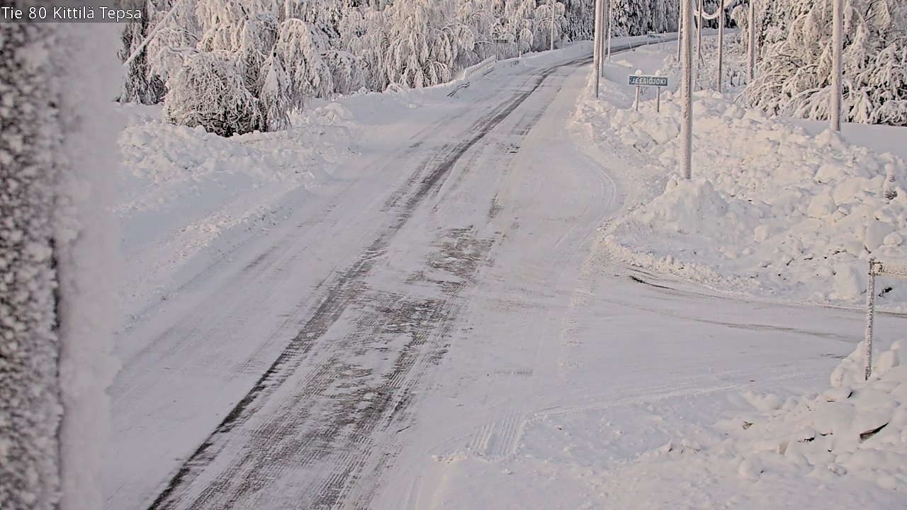 Kelikamerat Kuva Tie 80 Kittilä, Tepsa, Kittilä, Lappi