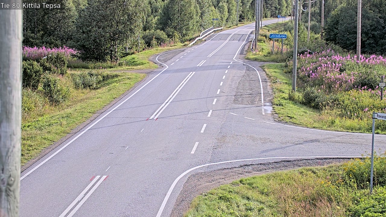 Kelikamerat Kuva Tie 80 Kittilä, Tepsa, Kittilä, Lappi