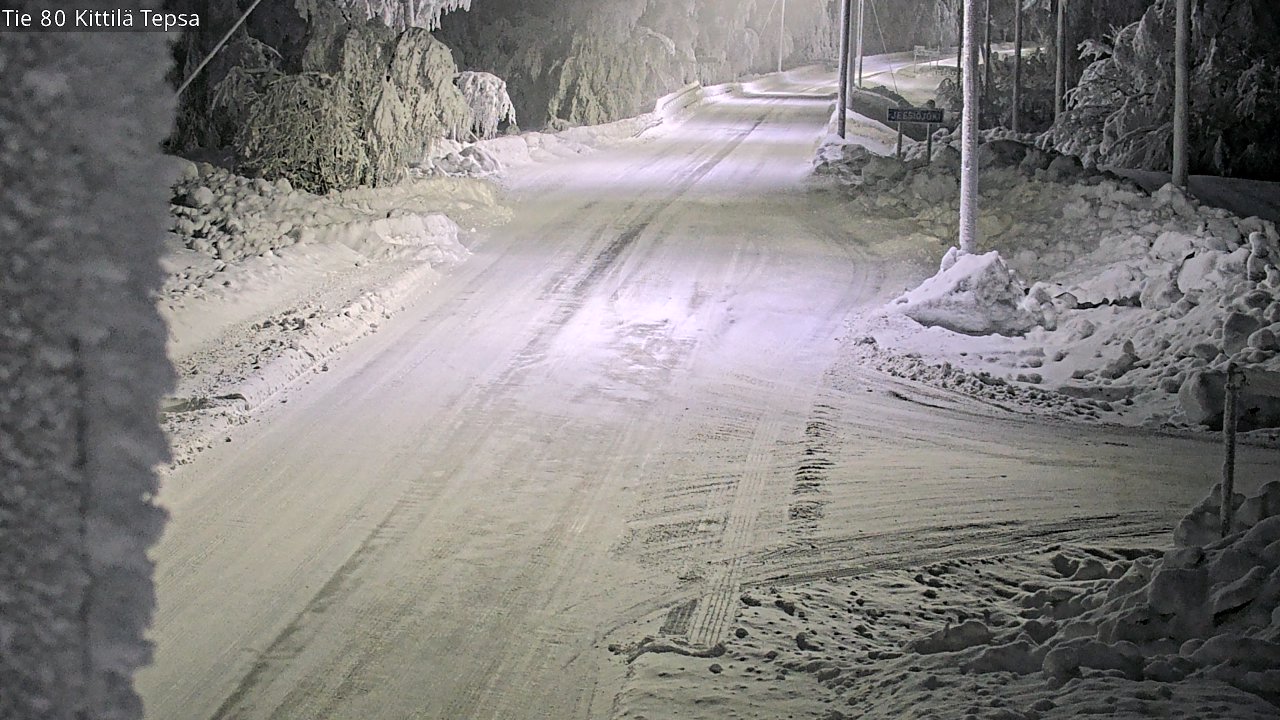 Kelikamerat Kuva Tie 80 Kittilä, Tepsa, Kittilä, Lappi