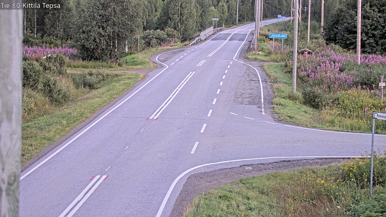 Kelikamerat Kuva Tie 80 Kittilä, Tepsa, Kittilä, Lappi