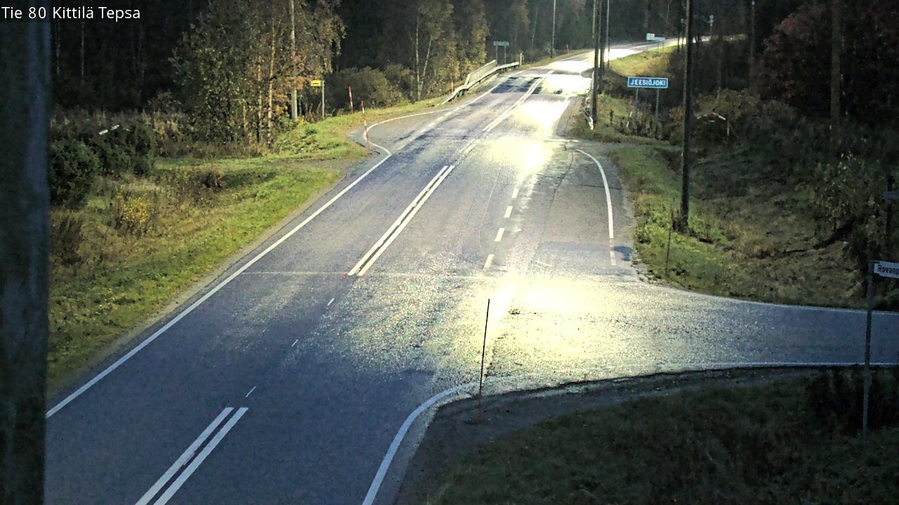 Kelikamerat Kuva Tie 80 Kittilä, Tepsa, Kittilä, Lappi
