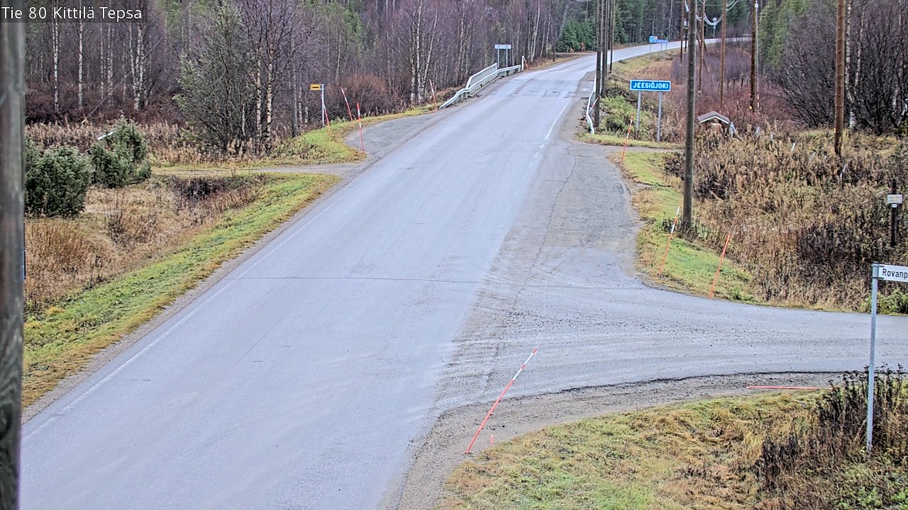 Kelikamerat Kuva Tie 80 Kittilä, Tepsa, Kittilä, Lappi