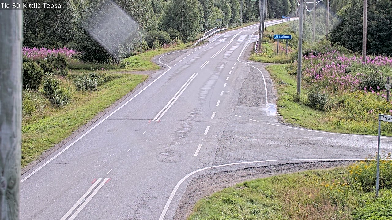 Kelikamerat Kuva Tie 80 Kittilä, Tepsa, Kittilä, Lappi