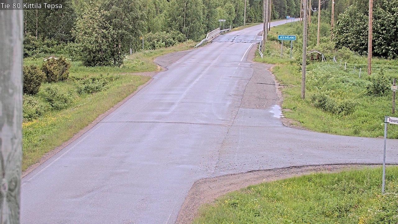 Kelikamerat Kuva Tie 80 Kittilä, Tepsa, Kittilä, Lappi