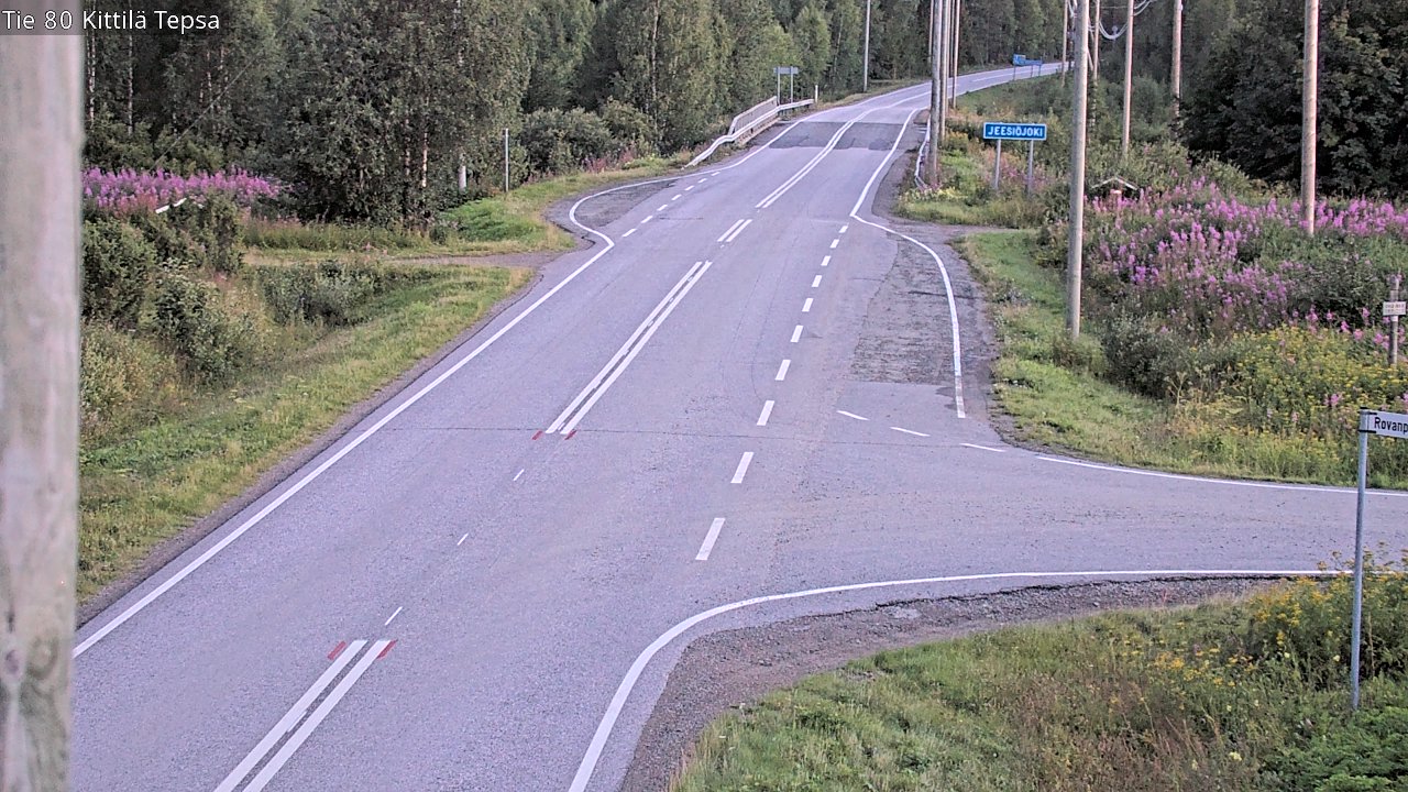 Kelikamerat Kuva Tie 80 Kittilä, Tepsa, Kittilä, Lappi