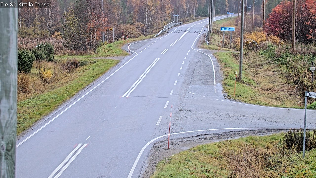 Kelikamerat Kuva Tie 80 Kittilä, Tepsa, Kittilä, Lappi