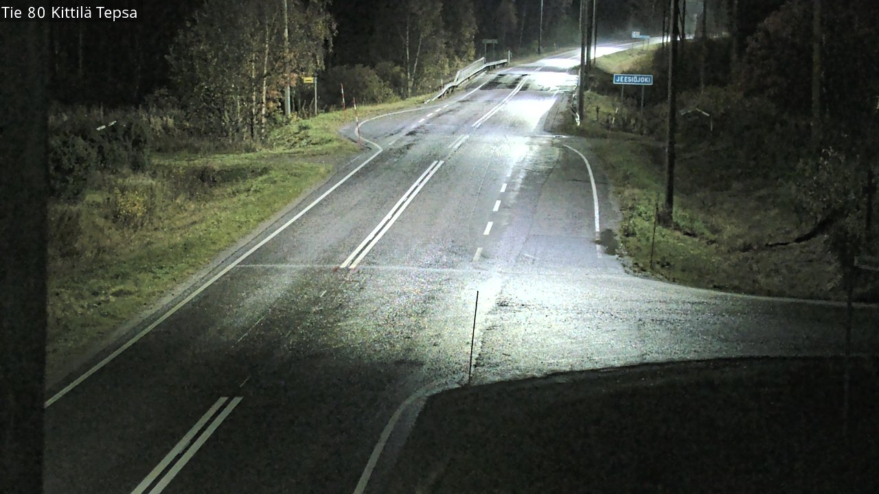 Kelikamerat Kuva Tie 80 Kittilä, Tepsa, Kittilä, Lappi