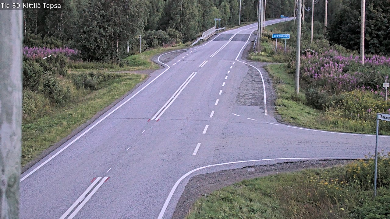 Kelikamerat Kuva Tie 80 Kittilä, Tepsa, Kittilä, Lappi