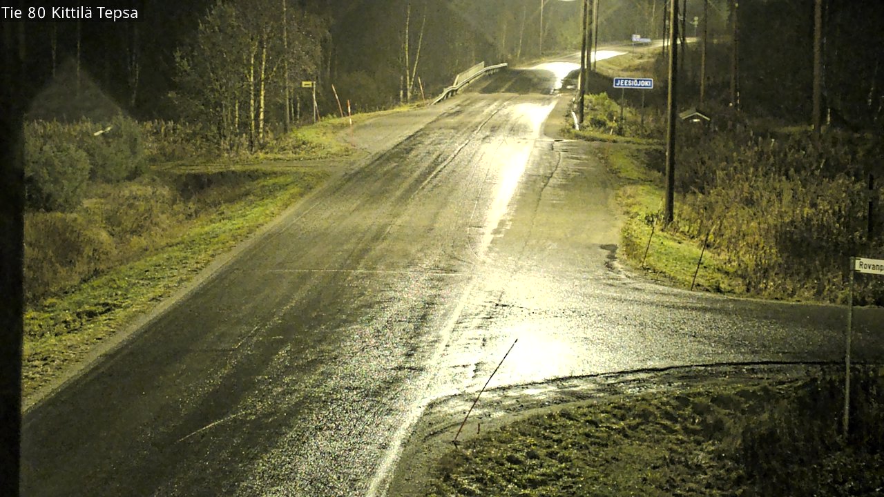 Kelikamerat Kuva Tie 80 Kittilä, Tepsa, Kittilä, Lappi