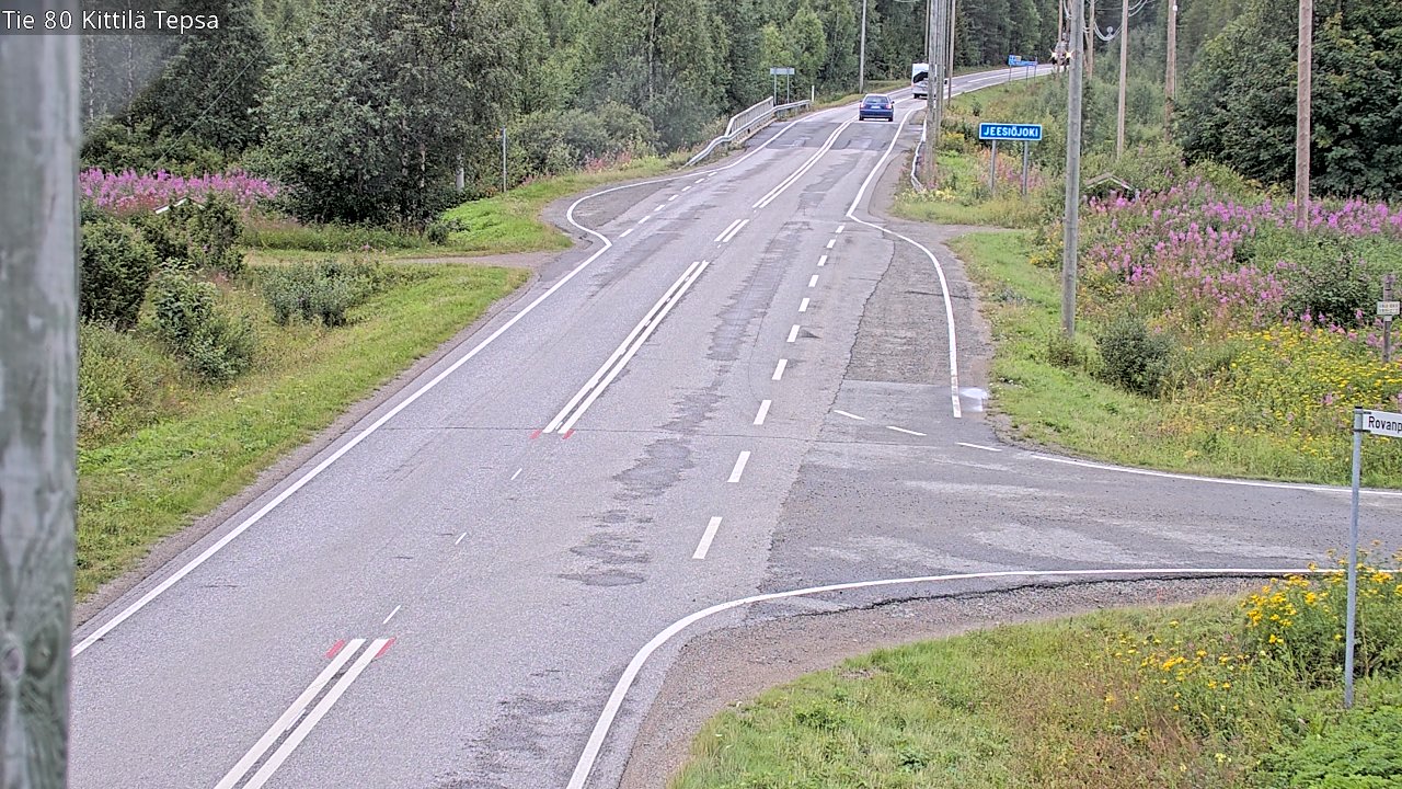 Kelikamerat Kuva Tie 80 Kittilä, Tepsa, Kittilä, Lappi