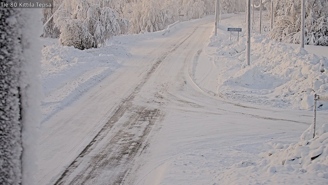 Kelikamerat Kuva Tie 80 Kittilä, Tepsa, Kittilä, Lappi