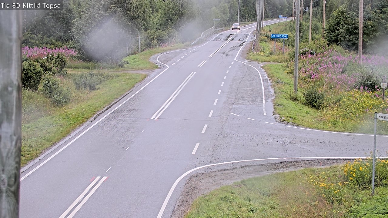 Kelikamerat Kuva Tie 80 Kittilä, Tepsa, Kittilä, Lappi