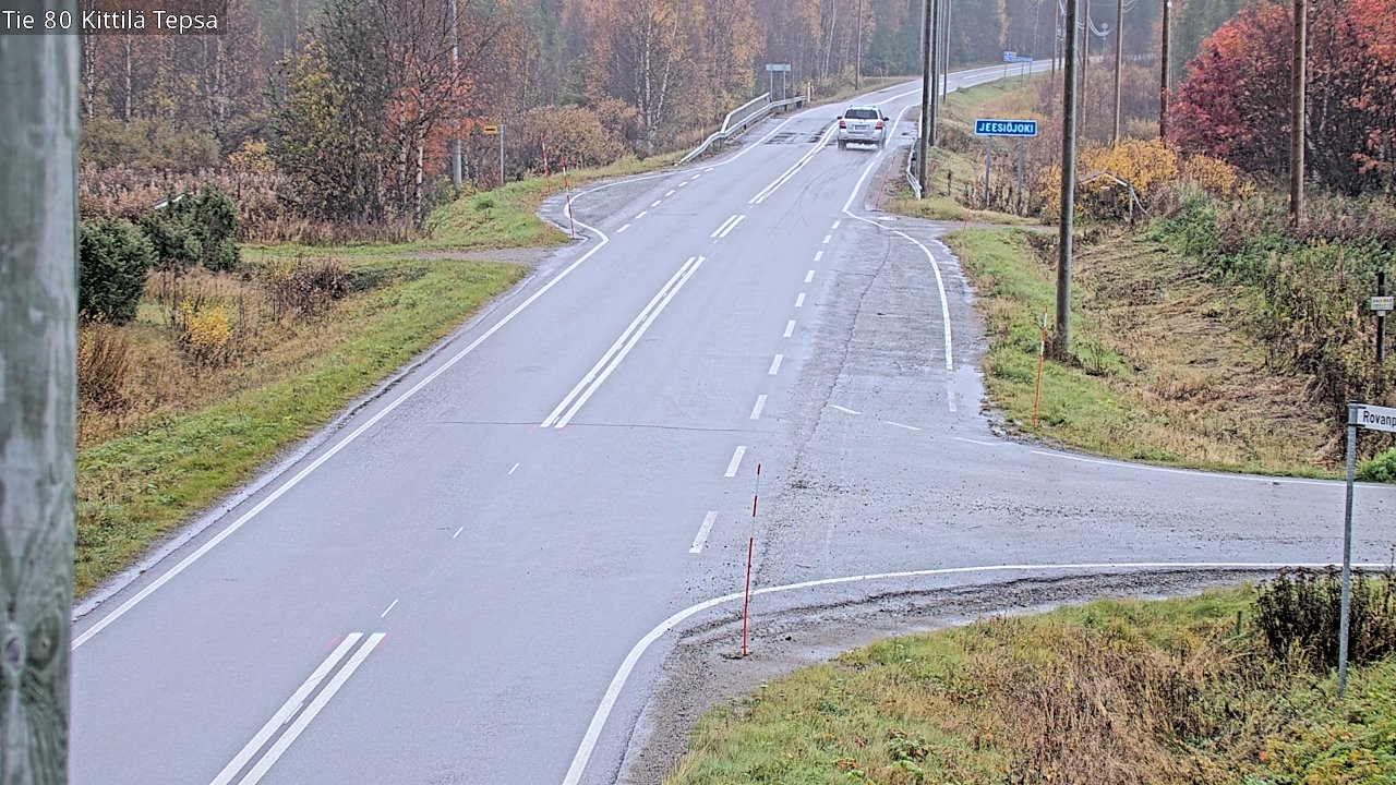 Kelikamerat Kuva Tie 80 Kittilä, Tepsa, Kittilä, Lappi