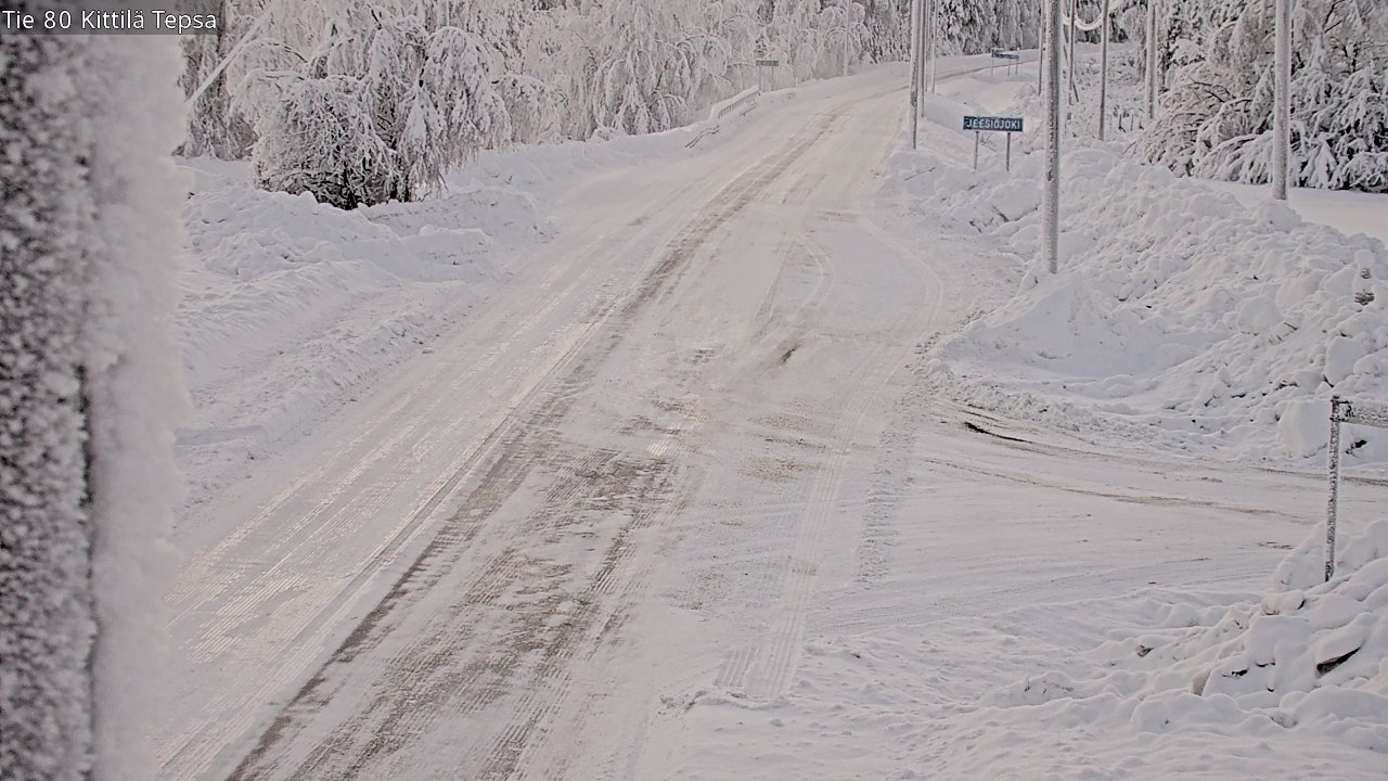 Kelikamerat Kuva Tie 80 Kittilä, Tepsa, Kittilä, Lappi