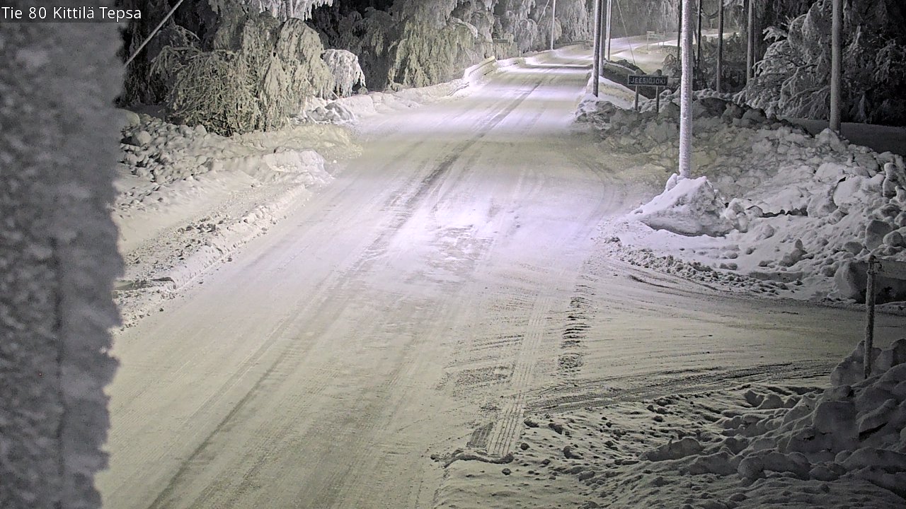 Kelikamerat Kuva Tie 80 Kittilä, Tepsa, Kittilä, Lappi