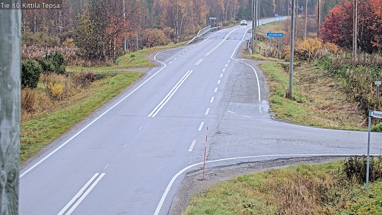 Kelikamerat Kuva Tie 80 Kittilä, Tepsa, Kittilä, Lappi