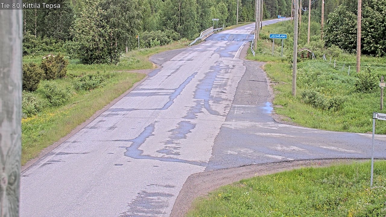 Kelikamerat Kuva Tie 80 Kittilä, Tepsa, Kittilä, Lappi